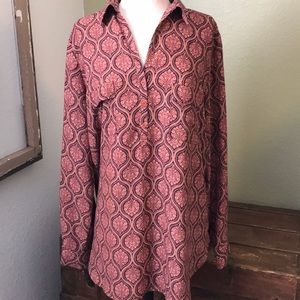 Nordstrom's Rack Pleione blouse Perfect for fall!